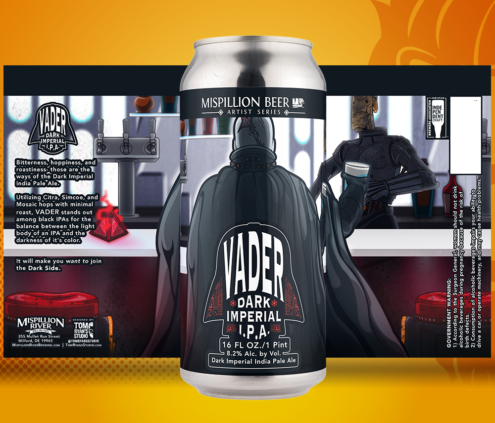 Mispillion River Brewing - Vader Double IPA