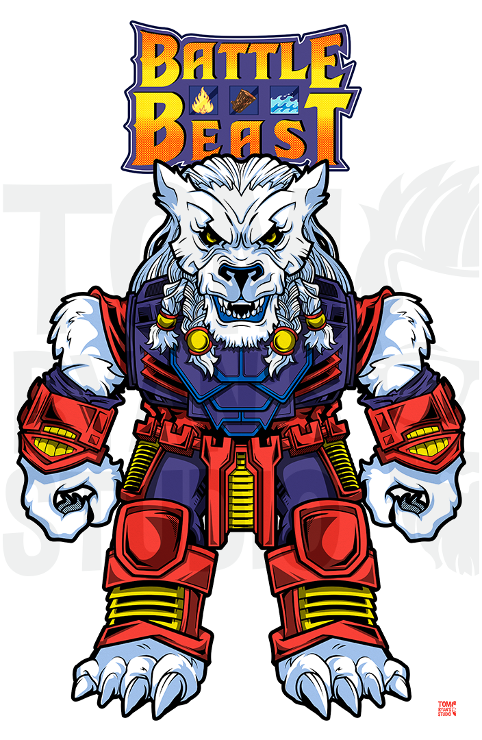 Battle Beast from Invincible Series as a Battle Beasts toy.