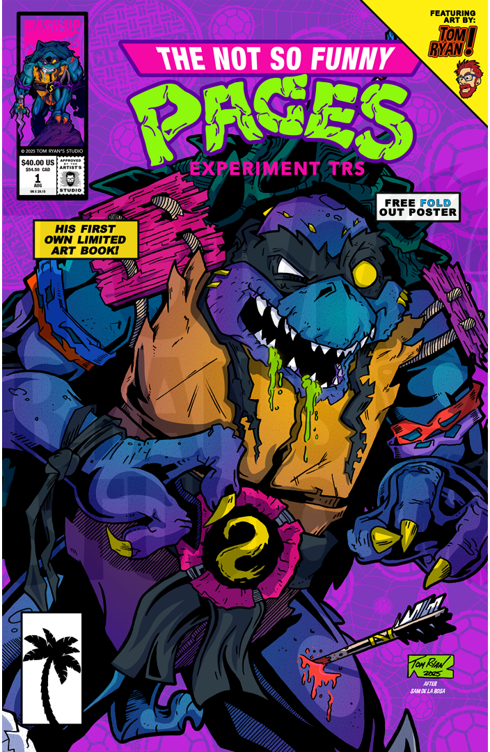 Art Book cover, The Not So Funny Pages issue 1