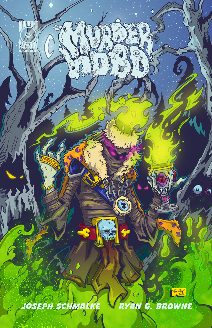 Lord Froth, Pen and Ink, Murder Hobo, Midnight Factory Press, Variant Cover